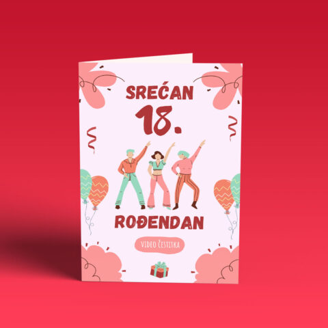 Najbolja Žurka Srećan 18. Rodjendan Video Čestitka